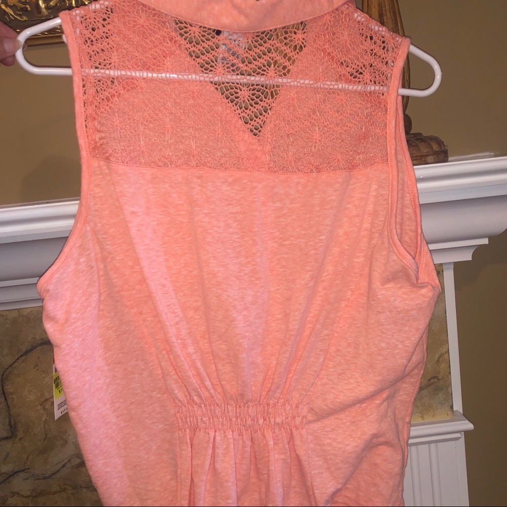 Perfect Summer Top! Beautiful peach top! NWT - Picture 4 of 7